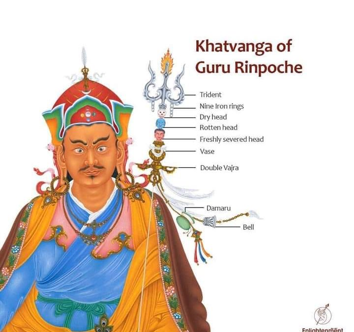 Khatvanga de Guru Rinpoché